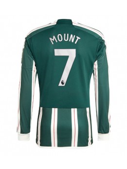 Manchester United Mason Mount #7 Replika Borta Kläder 2023-24 Långärmad
